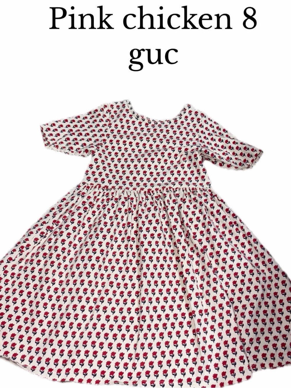 Pink chicken Steph knit dress size 8